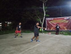 Puluhan Milenial Ikuti Pertandingan Badminton yang Digelar Ganjar Milenial Kalbar
