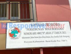 Ketua umum Koprasi Perkebunan Bina Besama ,di duga Gelapankan Dana Miliyaran Rupiah .