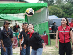 Karolin Buka Turnamen Kades Cup Mandor 2023, Kades Kompak Dukung Olahraga