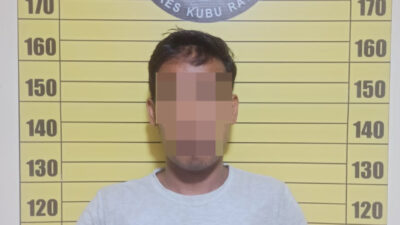 Anggap Sabu Sebagai Vitamin, Seorang Pria di Kubu Raya Ditangkap