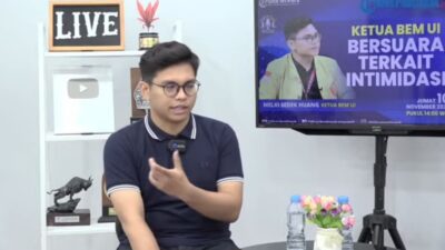 Di duga dapat Ancaman Intimidasi, Melki Sedek Huang Tegaskan Komitmennya Tetap Kritis serta lantang