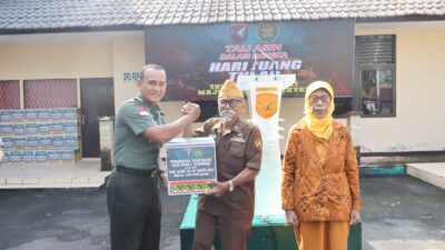 Peringati Hari Juang TNI AD, Kodam XII/Tpr Silaturahmi Dengan Veteran dan Warakawuri