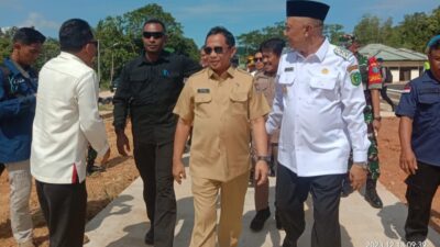 PLBN Jagoi Babang Jelang Diresmikan Presiden Medagri cek kesiapan