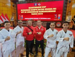 Toni Perwakilan Rutan Pontianak Raih Medali Emas Kempo Menkumham Cup