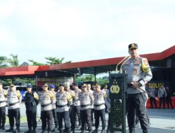 17.626 TPS,Polda kalbar turunkan 4.122 Personel Polri.