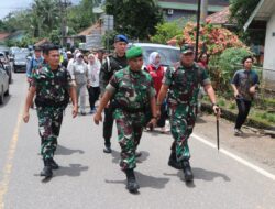 Dandim Nugraha Pantau Kesiapan Anggota di Lapangan