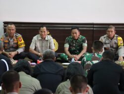 Penuh Keakraban, Polres Melawi Mengadakan Syukuran Bersama Personel Pam Pemilu 2024