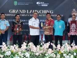 Launching Perlindungan Jaminan Sosial Ketenagakerjaan,1 Desa 100 Pekerja Rentan