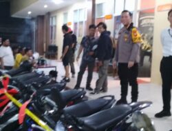 18.Tersangka Kasus Curanmor dan 4 Tersangka Kasus Persetubuhan Anak Dibawah Umur dan TPPO Berhasil Diamankan