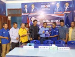 Ahmad Daftarkan diri Ke Partai Demokrat jadi calon Bupati Kubu Raya