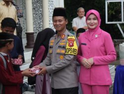 Kapolres Bengkayang Lakukan Pengecekan Renovasi Pembangunan Masjid Jami’Babussalam Bengkayang