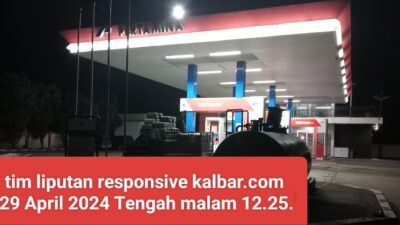 Bermodalkan Rekom Desa salah satu SPBU,64.785.12.layani pengisian BBM Pakai jerigen di tengah malam