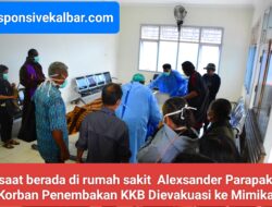 Jenazah Almarhum Alexsander Parapak Korban Penembakan KKB Dievakuasi ke Mimika