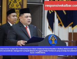 Lantik Notaris Pengganti, Kakanwil: Notaris Pengganti Punya Peranan Penting