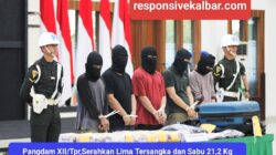 Lima tersangka bandar sabu jaringan internasional