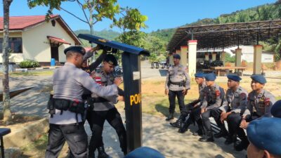 Satbrimob Polda Kalbar Terus Tingkatkan Persiapan Dalam Menghadapi Pilkada Serentak 2024