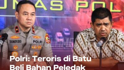 Teroris di batu beli bahan peledak pakai uang tabungan dan jaringan teroris yang berafiliasi ke ISIS.