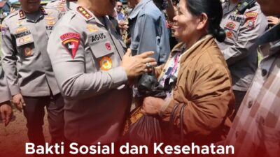 Bakti sosial kesehatan untuk masyarakat Sumut .