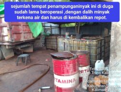 Gudang Penimbunan BBM di tayan Sanggau di Duga dan di Curigai ada Permainan Oknum dan Pemiliknya