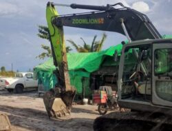 DIDUGA KERUSAK PARAH KURANG LEBIH  75%,21 LOKASI PETI DI WILAYAH KABUPATEN KETAPANG