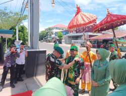 Letkol Inf.Abu Hanifah Resmi Pimpin Kodim 1203/Ketapang dalam Penyambutan Penuh Kearifan Lokal