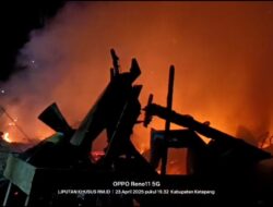 Sijago merah mengamuk sejumlah Toko Sembako dan Sayur Milik Ali Dakiri Pasar Laur hingga luluh lantah pemilik mengalamin kerugian Ratusan Juta