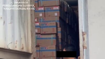 Gudang Gelap di Kubu Raya Diduga Timbun Oli Ilegal, bagaikan siluman lolos dari pengawasan APH.