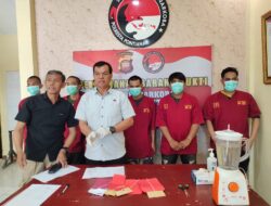 Sat Narkoba Polresta Pontianak Musnahkan Barang Bukti Sabu Sebanyak 36,17 Gram dari 4 TKP dan 6 Tersangka