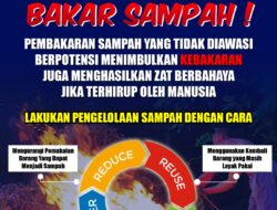 Musim Kemarau Mengancam: Damkar Sekadau Imbau Warga Stop Bakar Sampah Sembarangan!