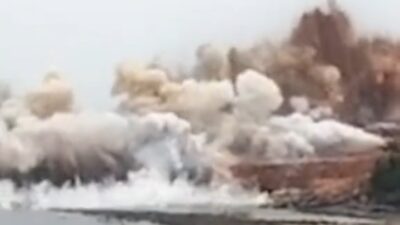 KUAT DUGAAN PT.DIB LAKUKAN PERUSAKAN EKO SISTEM BIOTA LAUT DAN PENCEMARAN SERTA AMDALNYA BELUM SELESAI NAMUN LAKUKAN LENKERING DENGA CARA PAKAI BAHAN PELDAK.