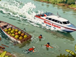 Kapal KM Juwita Tenggelam Diduga Akibat Gelombang Speedboat Marina Express, Korban Soroti Tanggung Jawab PT KAN