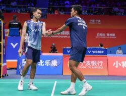 Ganda Putra Indonesia Fajar/Fikri Kalahkan Chen BO Yang/Liu Yi